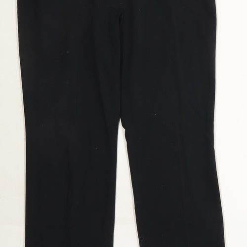 Womens Next Black Trousers Size 10/L28