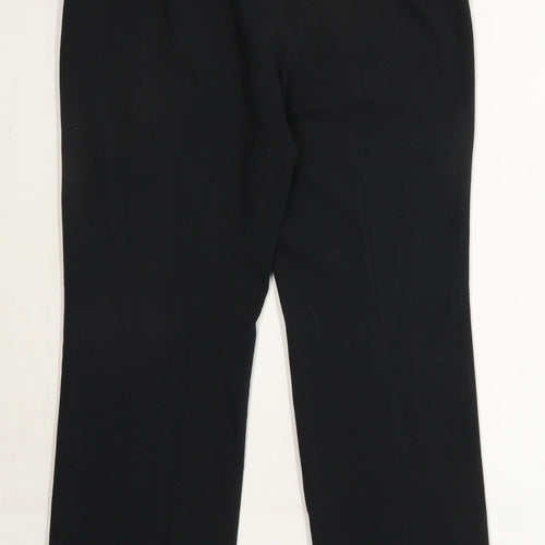 Womens Next Black Trousers Size 10/L28