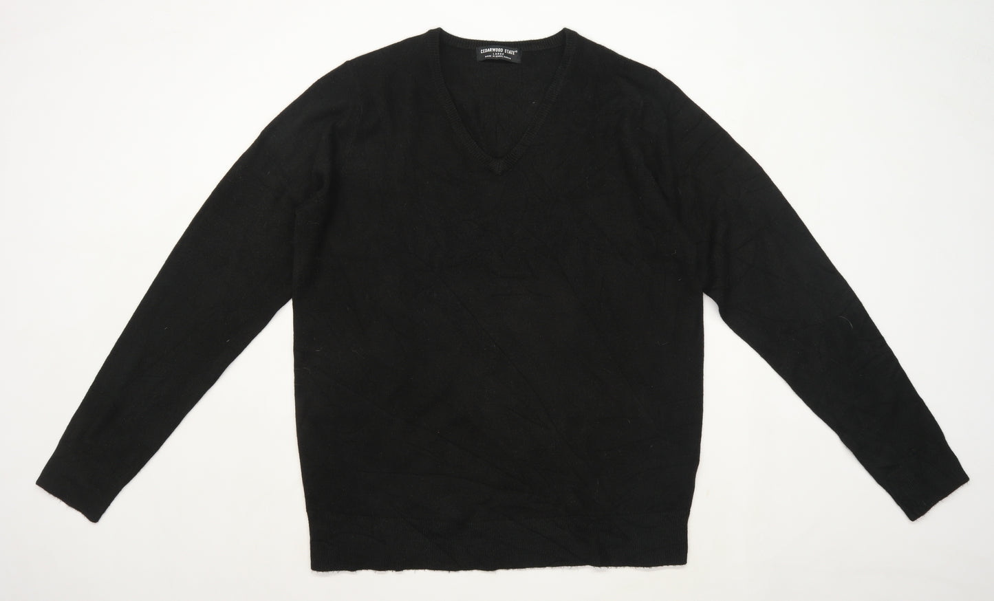 Cedarwood State Mens Size L Black Jumper