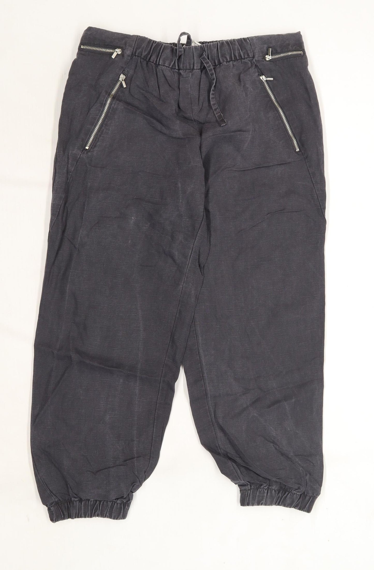 Womens Zara Grey Trousers Size 10/L23