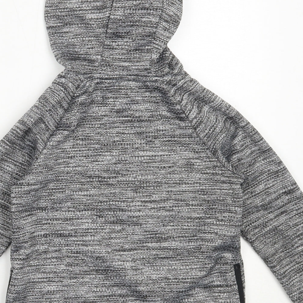 Primark Boys Grey  Polyester Pullover Hoodie Size 5-6 Years