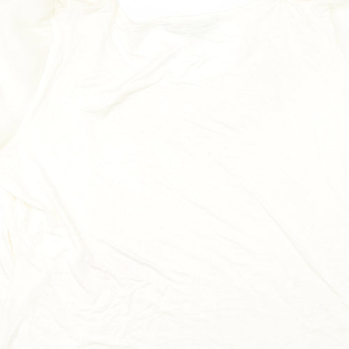 BM Womens Ivory   Basic T-Shirt Size 20