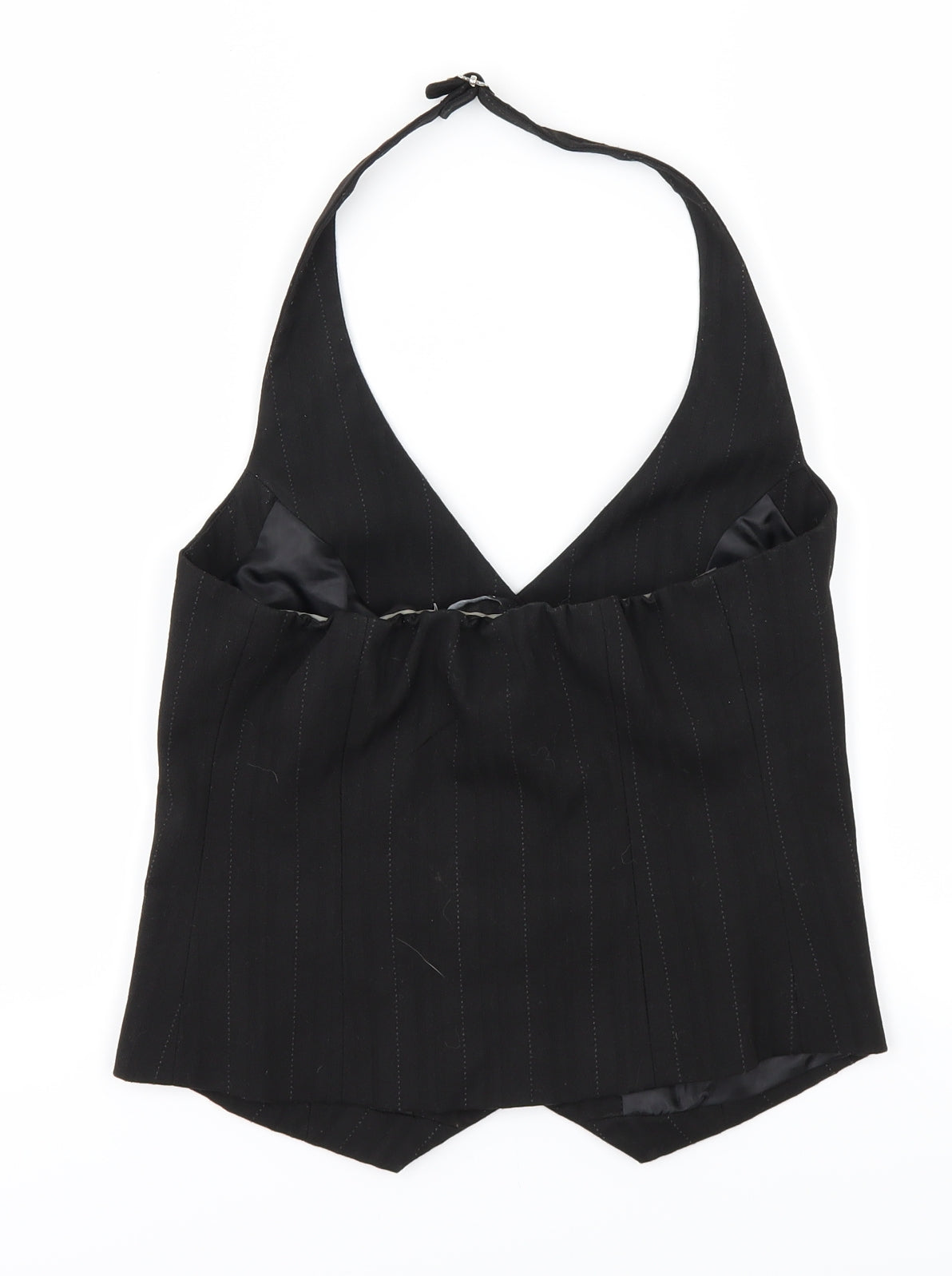 villa Womens Black   Gilet Waistcoat Size S