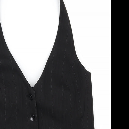 villa Womens Black   Gilet Waistcoat Size S