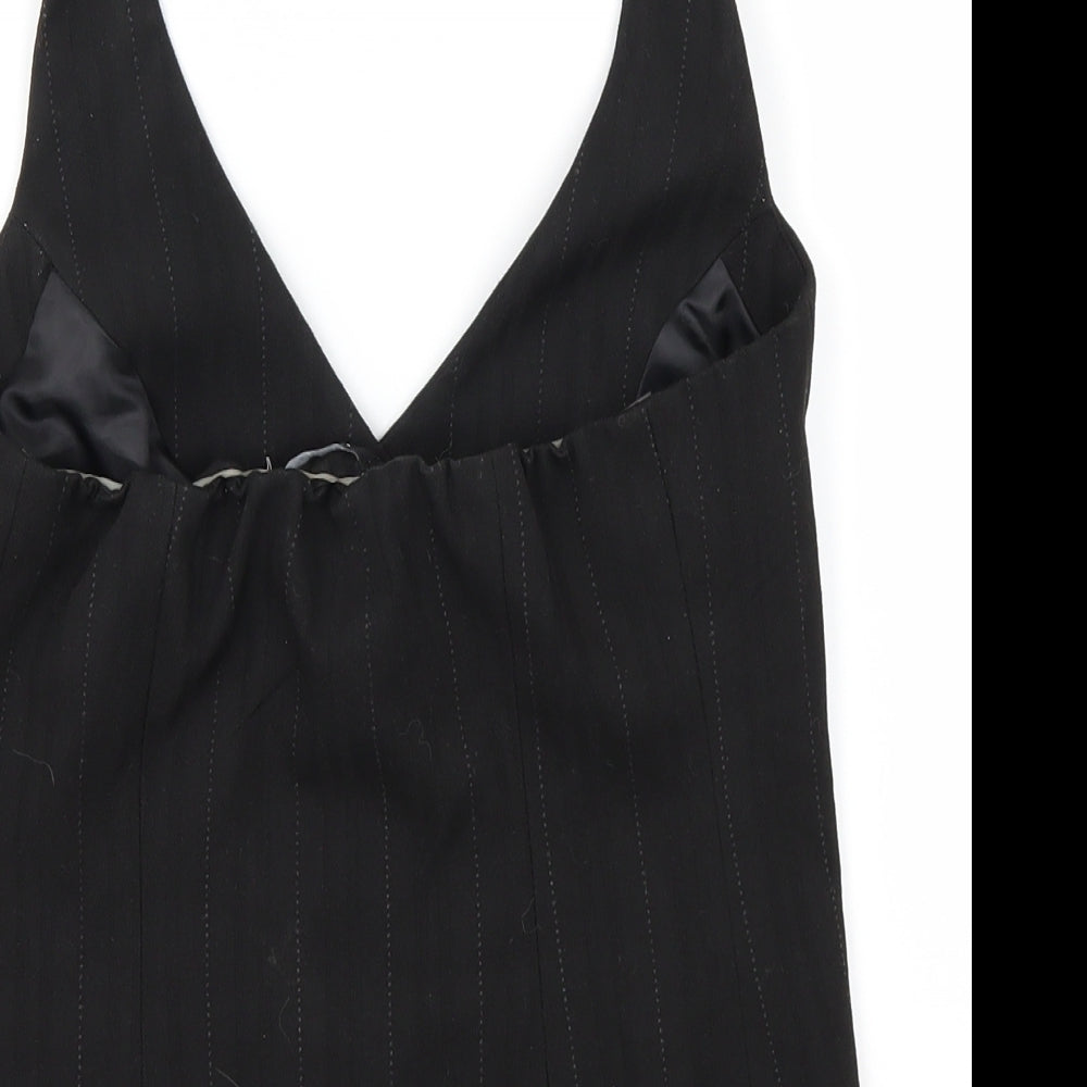 villa Womens Black   Gilet Waistcoat Size S