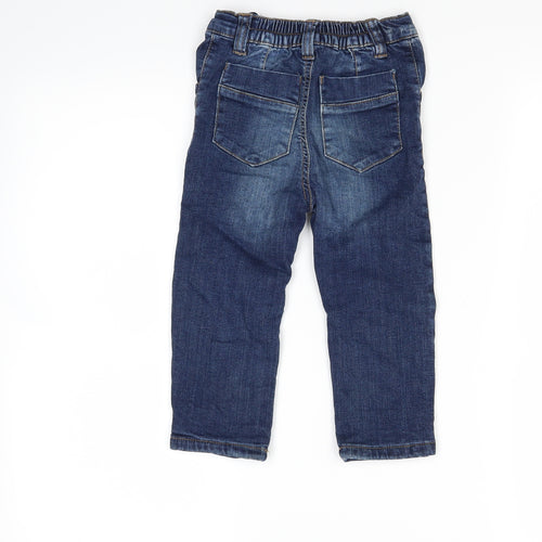 Primark Boys Blue  Denim Straight Jeans Size 2 Years