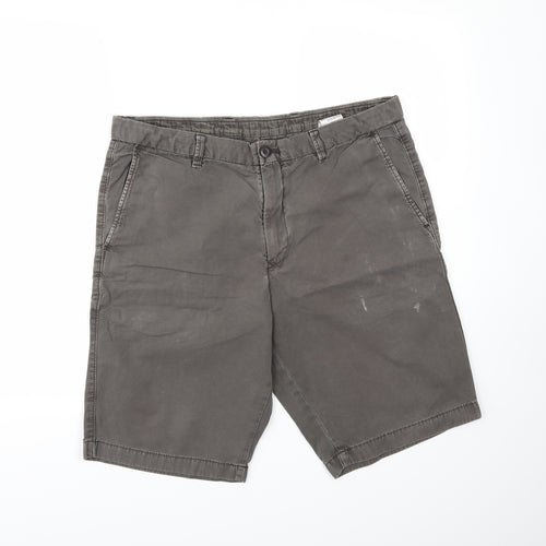Uniqlo Mens Grey   Cargo Shorts