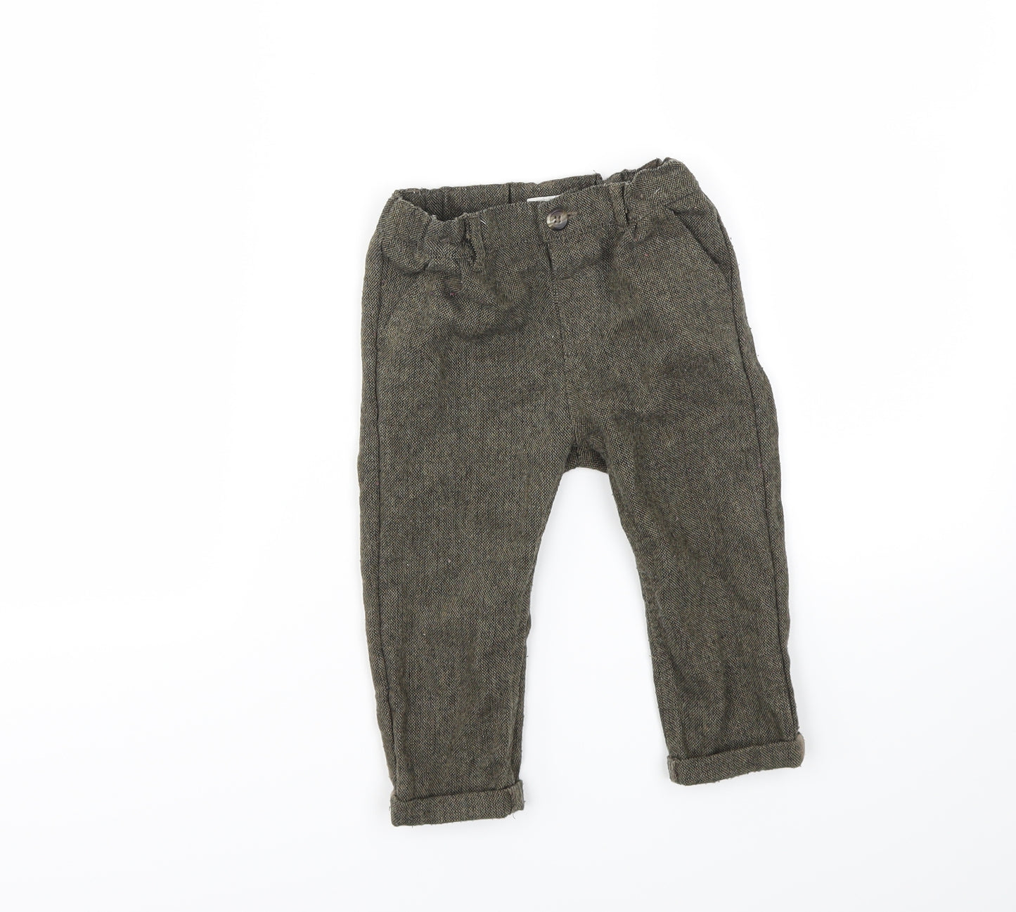 mamas & papas Baby Brown    Trousers Size 12-18 Months