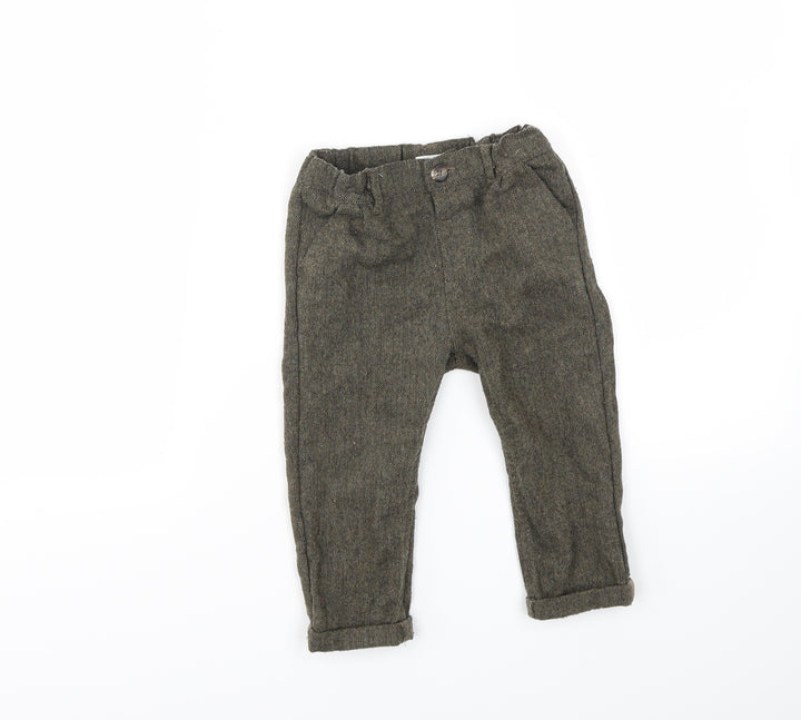 mamas & papas Baby Brown    Trousers Size 12-18 Months