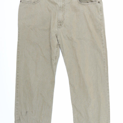 Marks and Spencer Mens Beige  Corduroy Trousers   L29 in