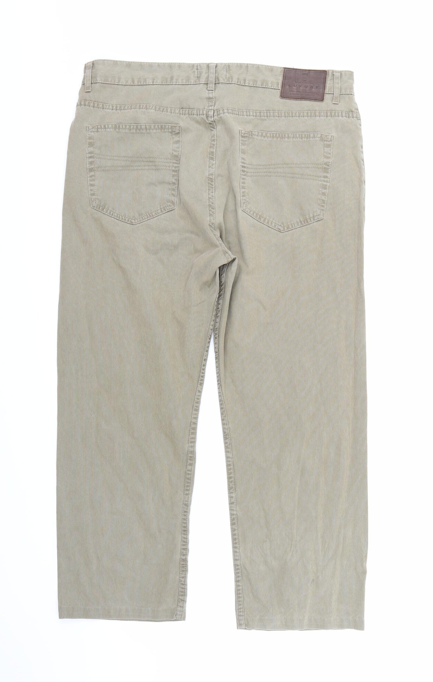 Marks and Spencer Mens Beige  Corduroy Trousers   L29 in