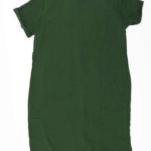 Primark Womens Green   Shirt Dress  Size 16