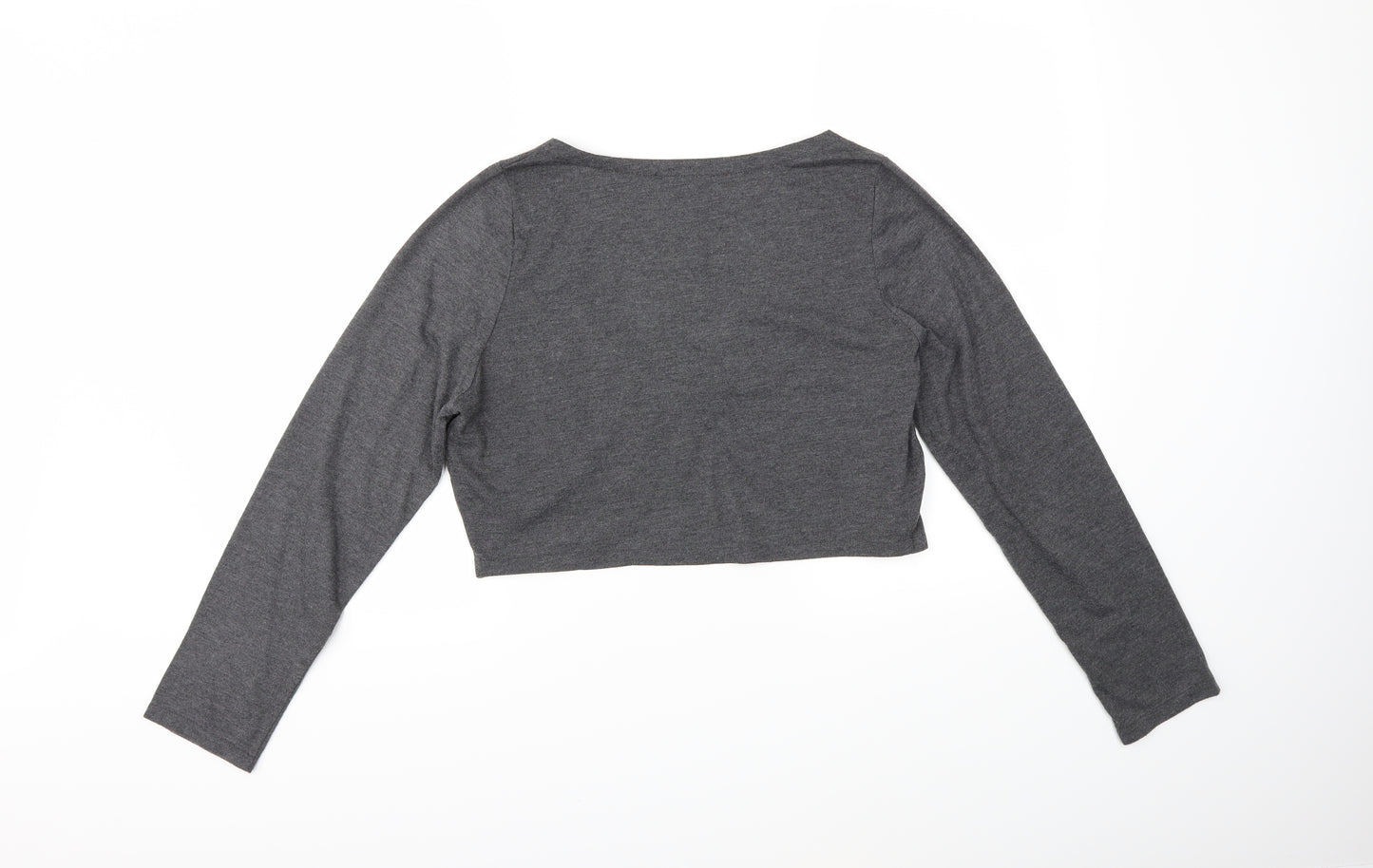 Preworn Womens Grey   Cardigan Jumper Size 16