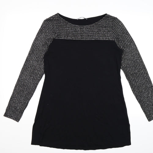 Marks and Spencer Womens Black   A-Line  Size 14