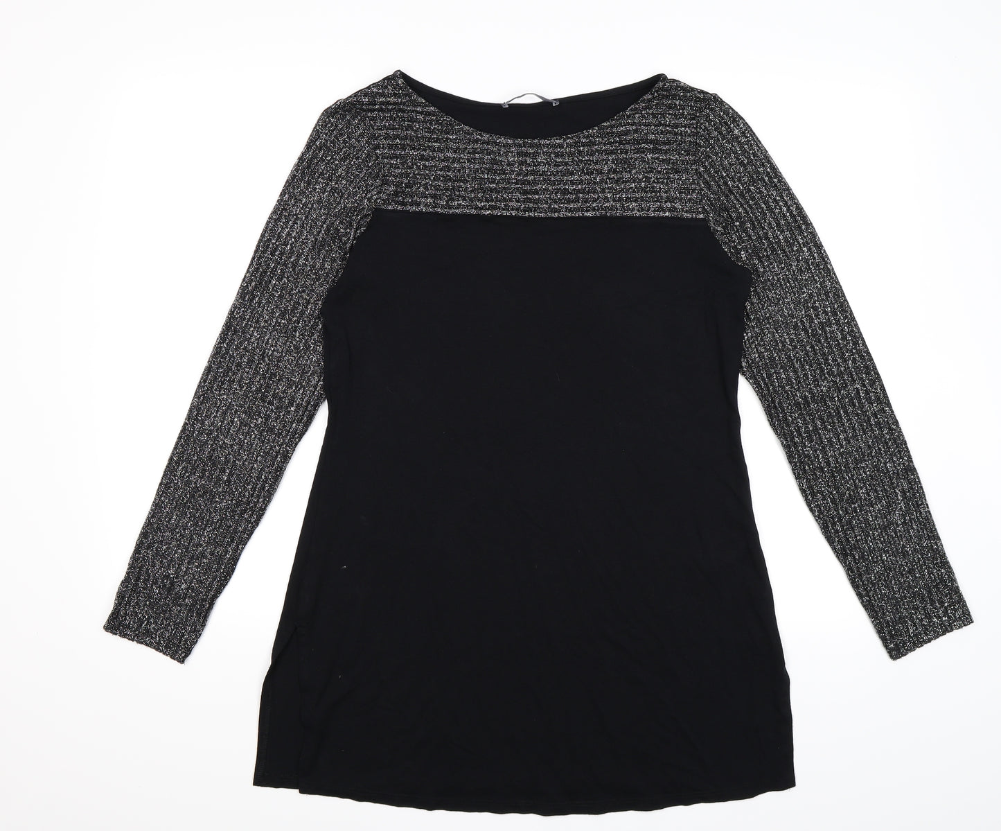 Marks and Spencer Womens Black   A-Line  Size 14