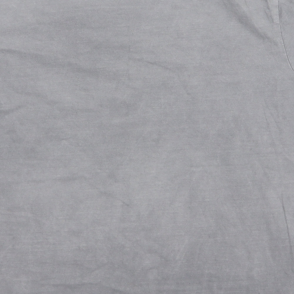 Missguided Womens Grey  Jersey Basic T-Shirt Size S