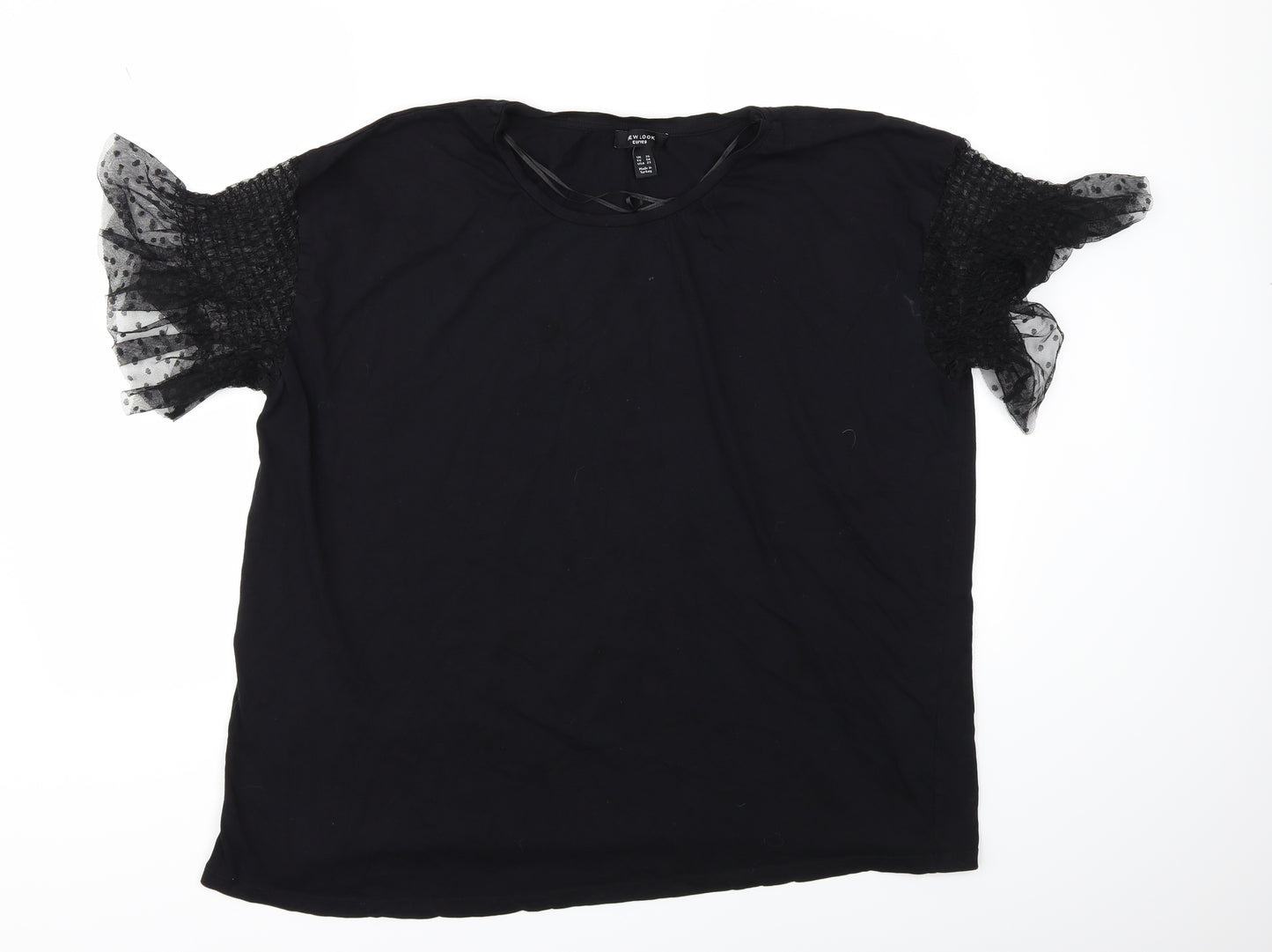 New Look Womens Black   Basic T-Shirt Size 26