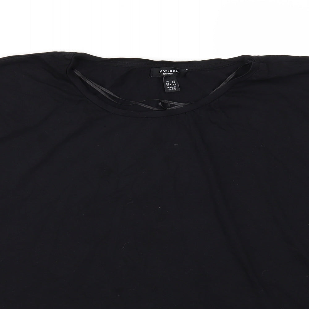 New Look Womens Black   Basic T-Shirt Size 26