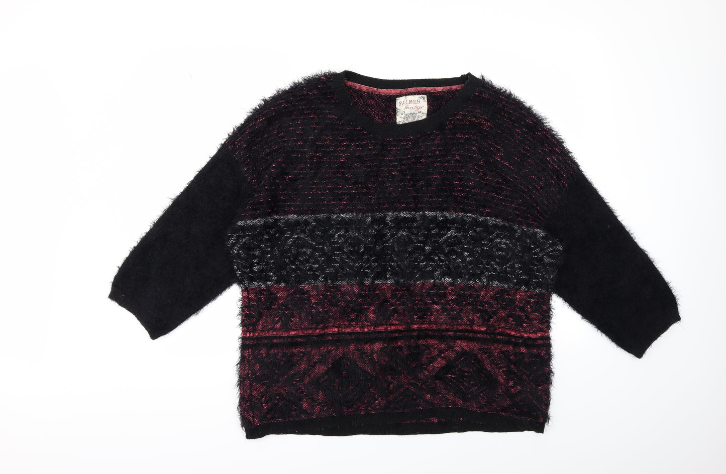 Falmer Womens Black   Pullover Jumper Size L