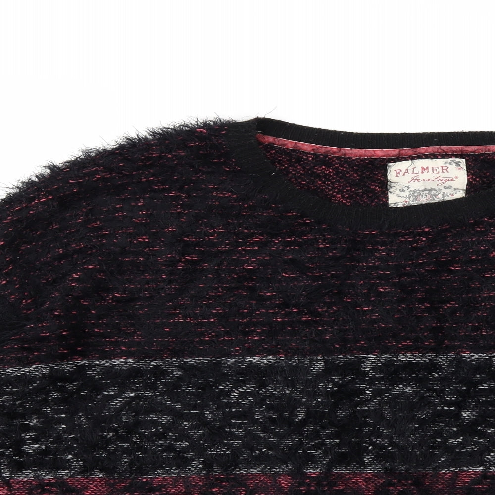 Falmer Womens Black   Pullover Jumper Size L