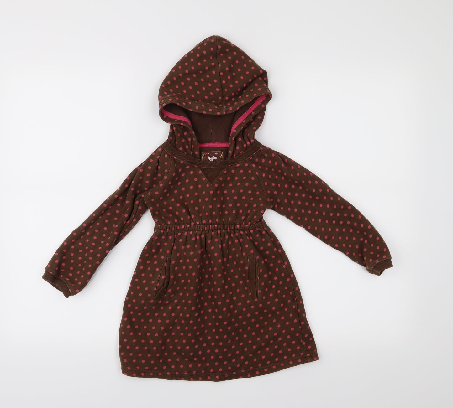 Gap Girls Brown Polka Dot  Jumper Dress  Size 4 Years
