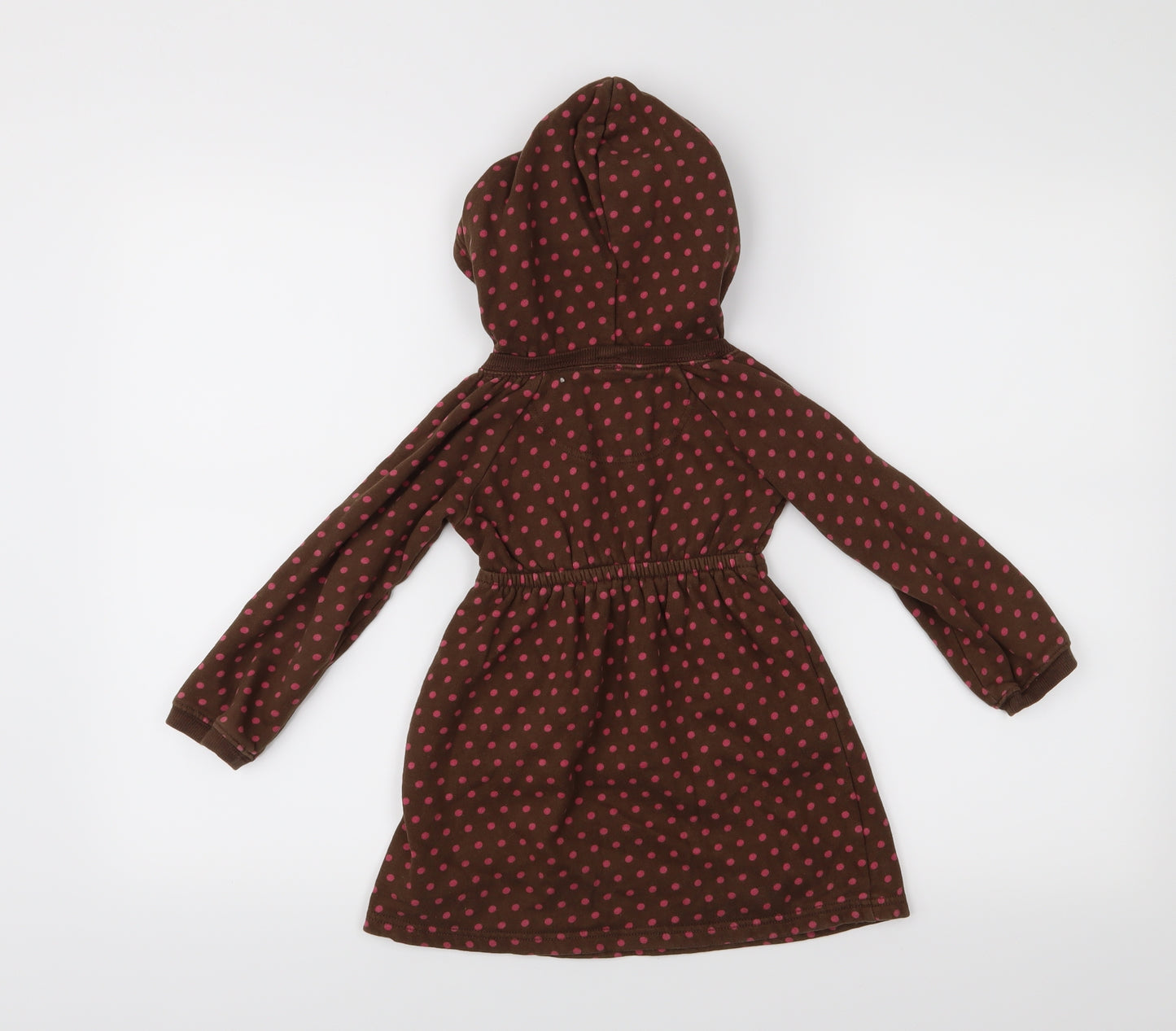 Gap Girls Brown Polka Dot  Jumper Dress  Size 4 Years