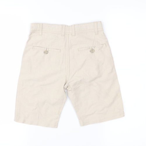 Matalan Boys Beige   Chino Shorts Size 7 Years