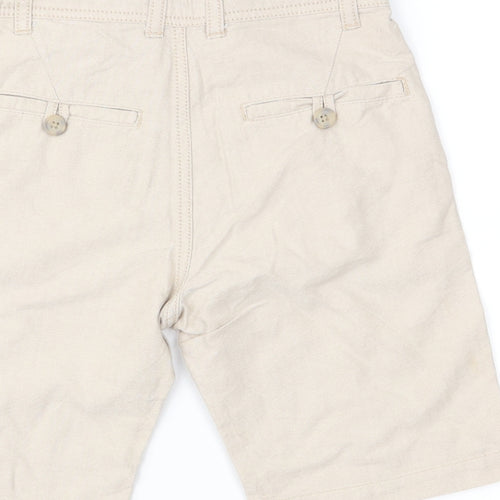 Matalan Boys Beige   Chino Shorts Size 7 Years
