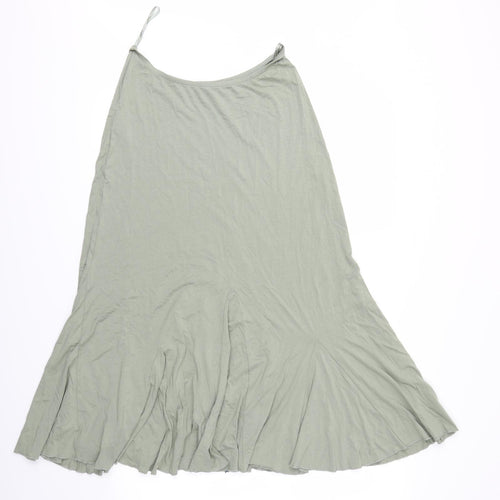 Per Una Womens Green   Maxi Skirt Size 10