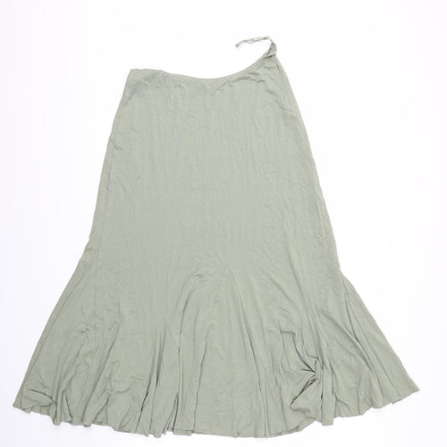 Per Una Womens Green   Maxi Skirt Size 10