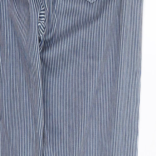 Uniqlo Womens Blue Striped Denim Jegging Jeans Size S L24 in - Cropped