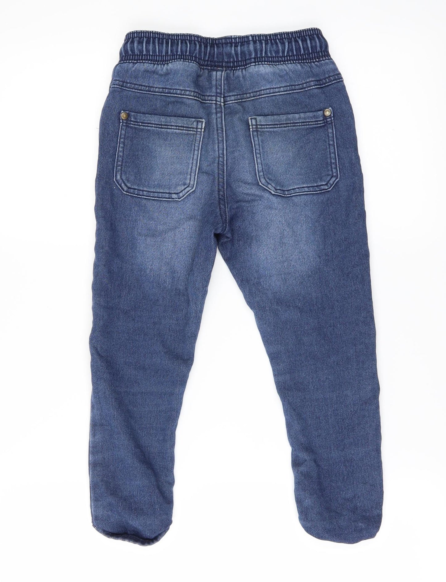 George Boys Blue  Denim Tapered Jeans Size 4-5 Years