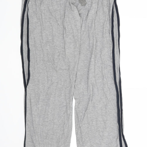 George Mens Grey Striped  Jogger Trousers Size S L30 in