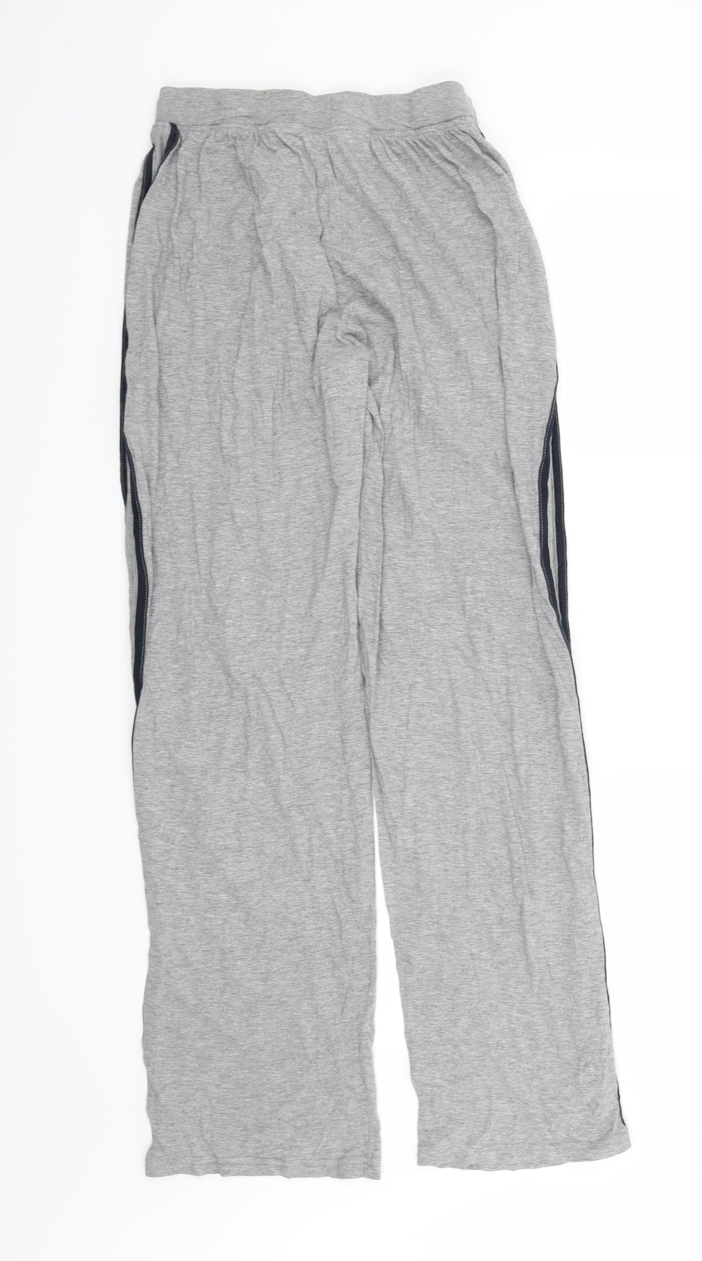 George Mens Grey Striped  Jogger Trousers Size S L30 in