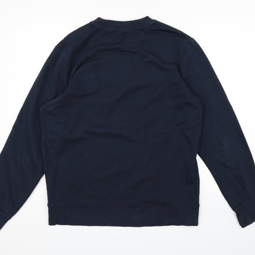 JACK & JONES Mens Blue  Jersey Pullover Sweatshirt Size XL