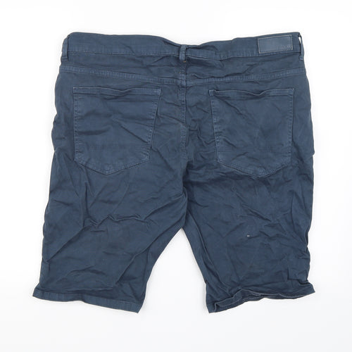 Denim CO. Mens Blue   Chino Shorts