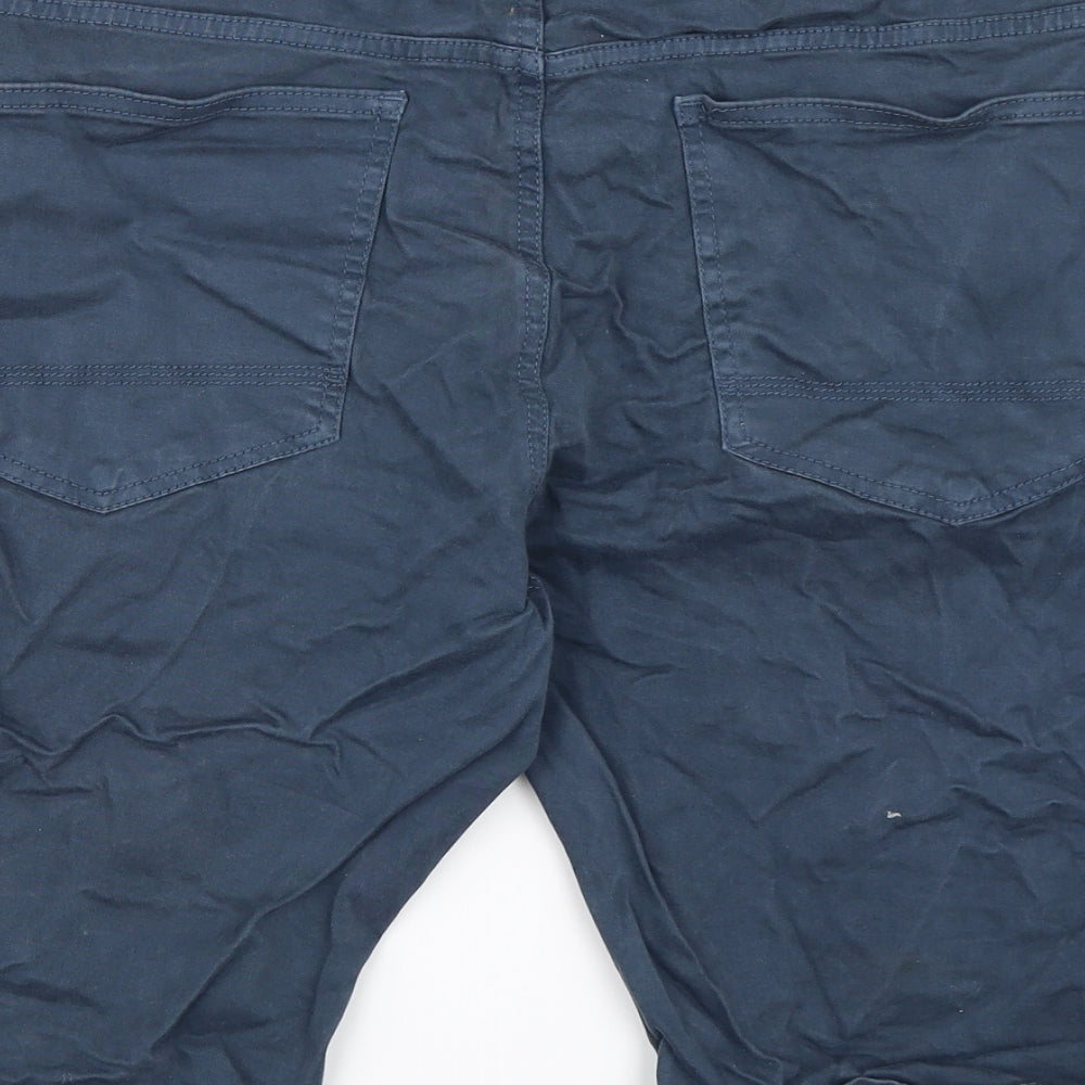 Denim CO. Mens Blue   Chino Shorts