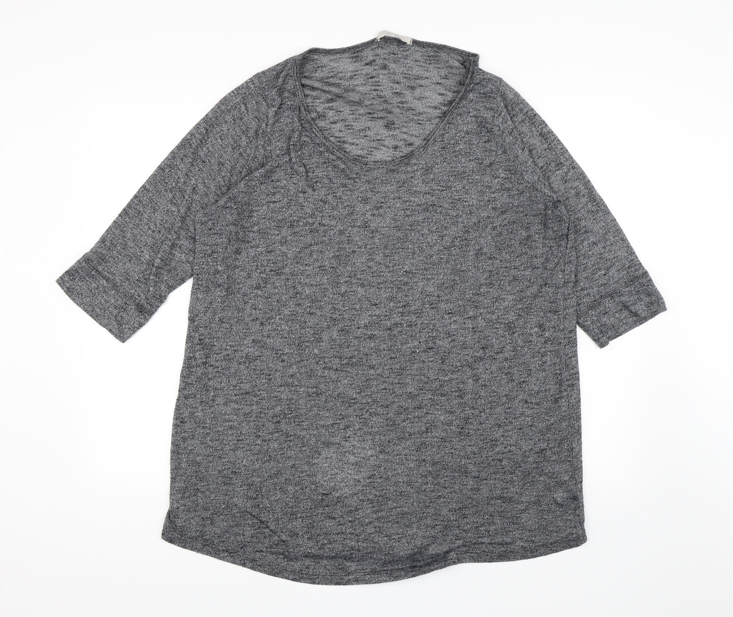 George Womens Grey  Knit Pullover Jumper Size 20