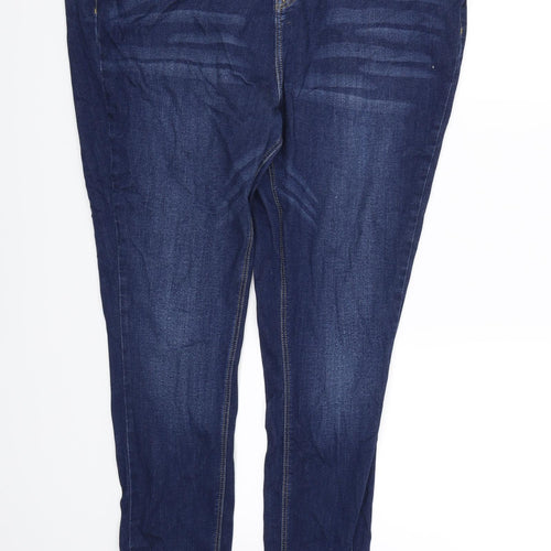 Very Womens Blue  Denim Skinny Jeans Size 22 L27 in