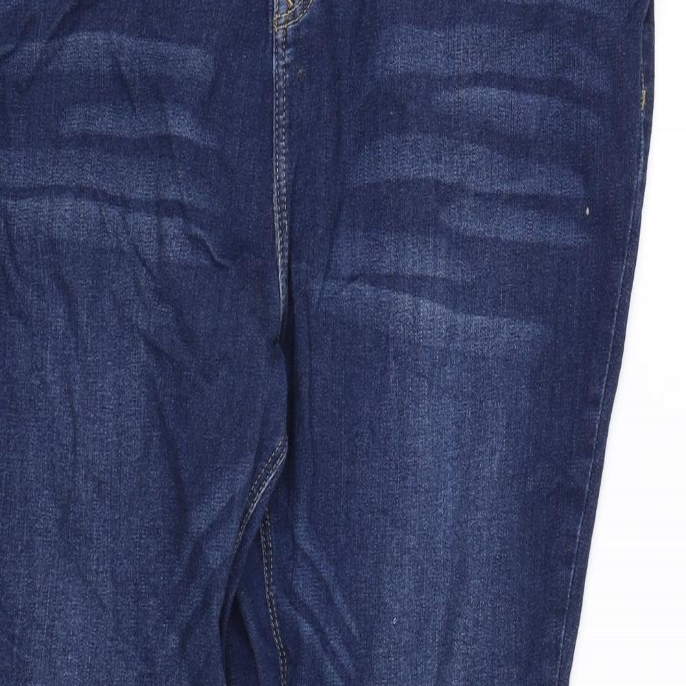Very Womens Blue  Denim Skinny Jeans Size 22 L27 in
