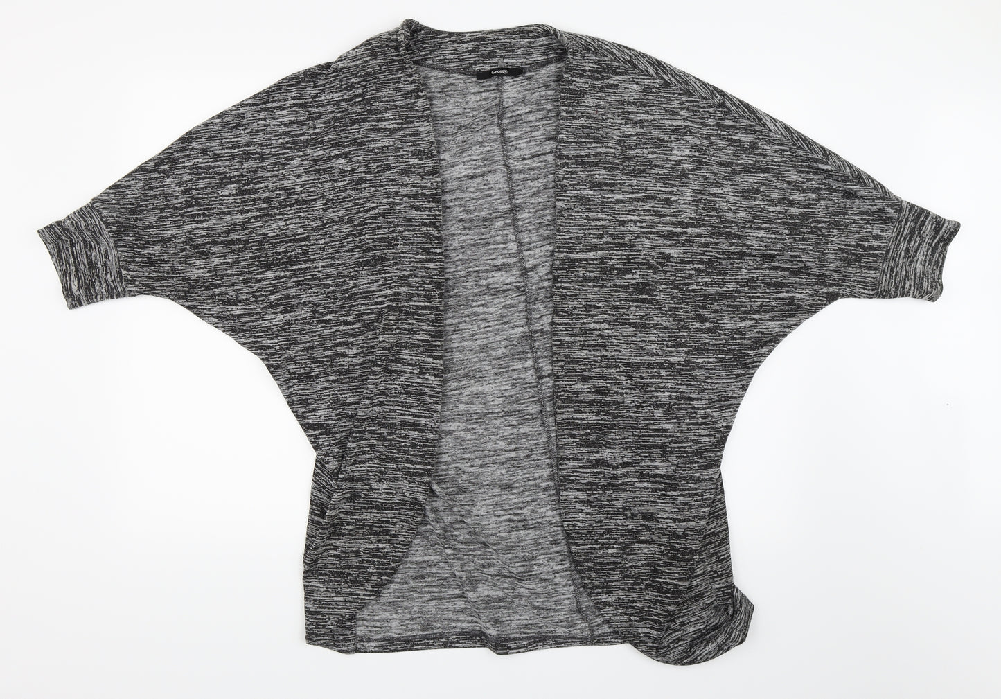 George Womens Grey   Cardigan Jumper Size 10  - Batwing