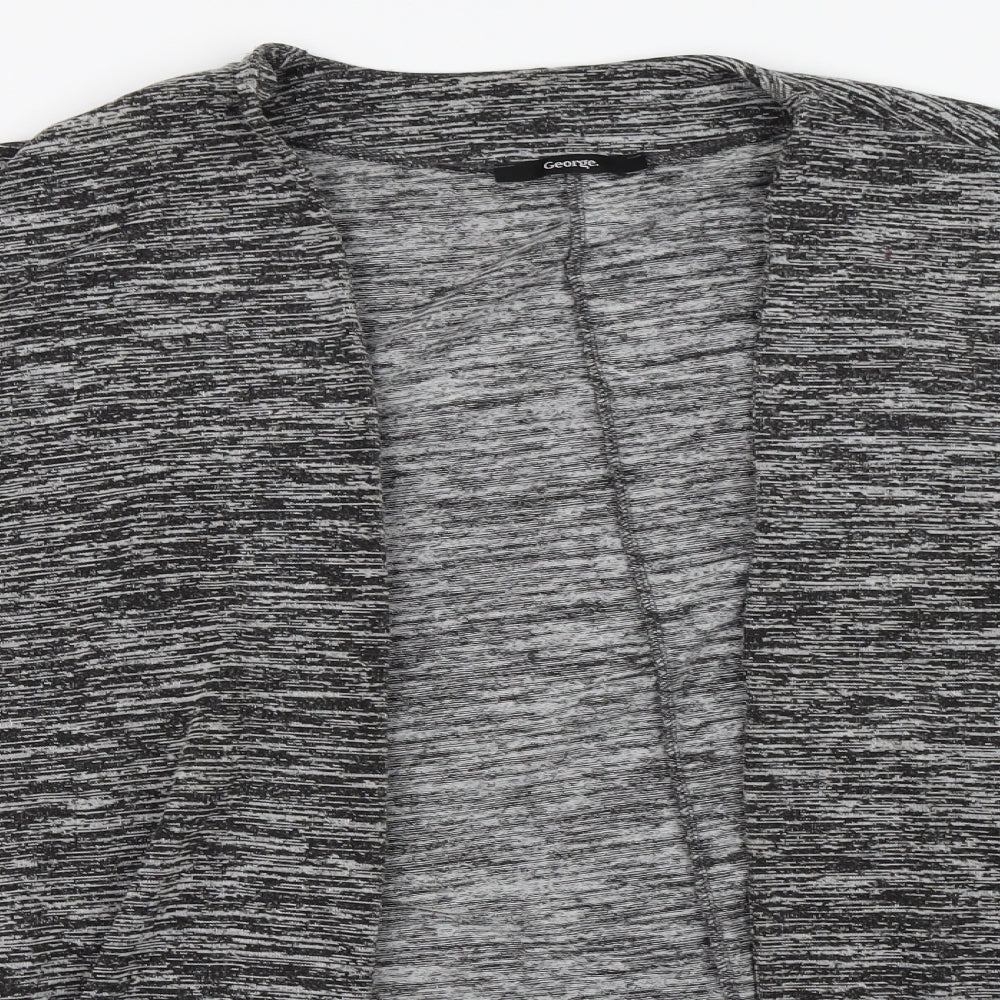 George Womens Grey   Cardigan Jumper Size 10  - Batwing