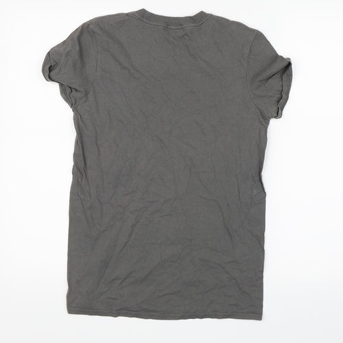 River Island Womens Grey   Basic T-Shirt Size 8