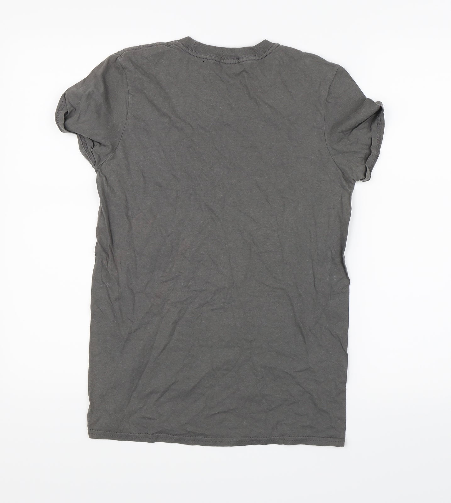 River Island Womens Grey   Basic T-Shirt Size 8