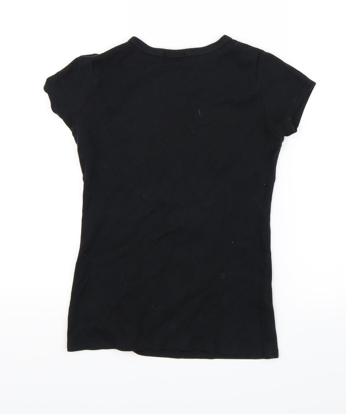 Style Womens Black   Basic T-Shirt Size S