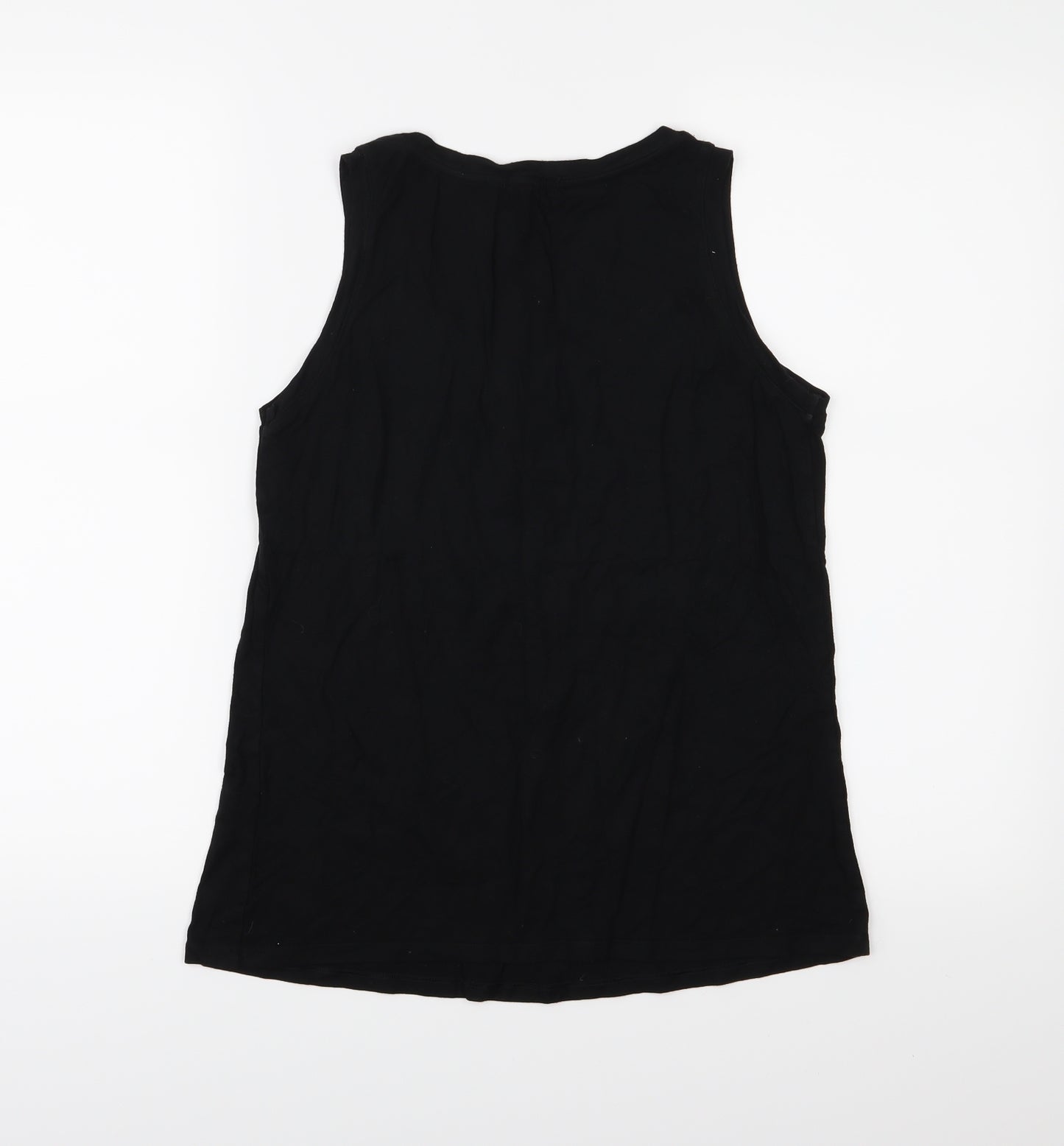 Marks and Spencer Womens Black   Basic Tank Size 12