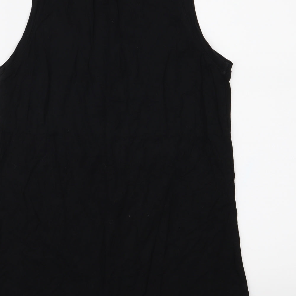Marks and Spencer Womens Black   Basic Tank Size 12