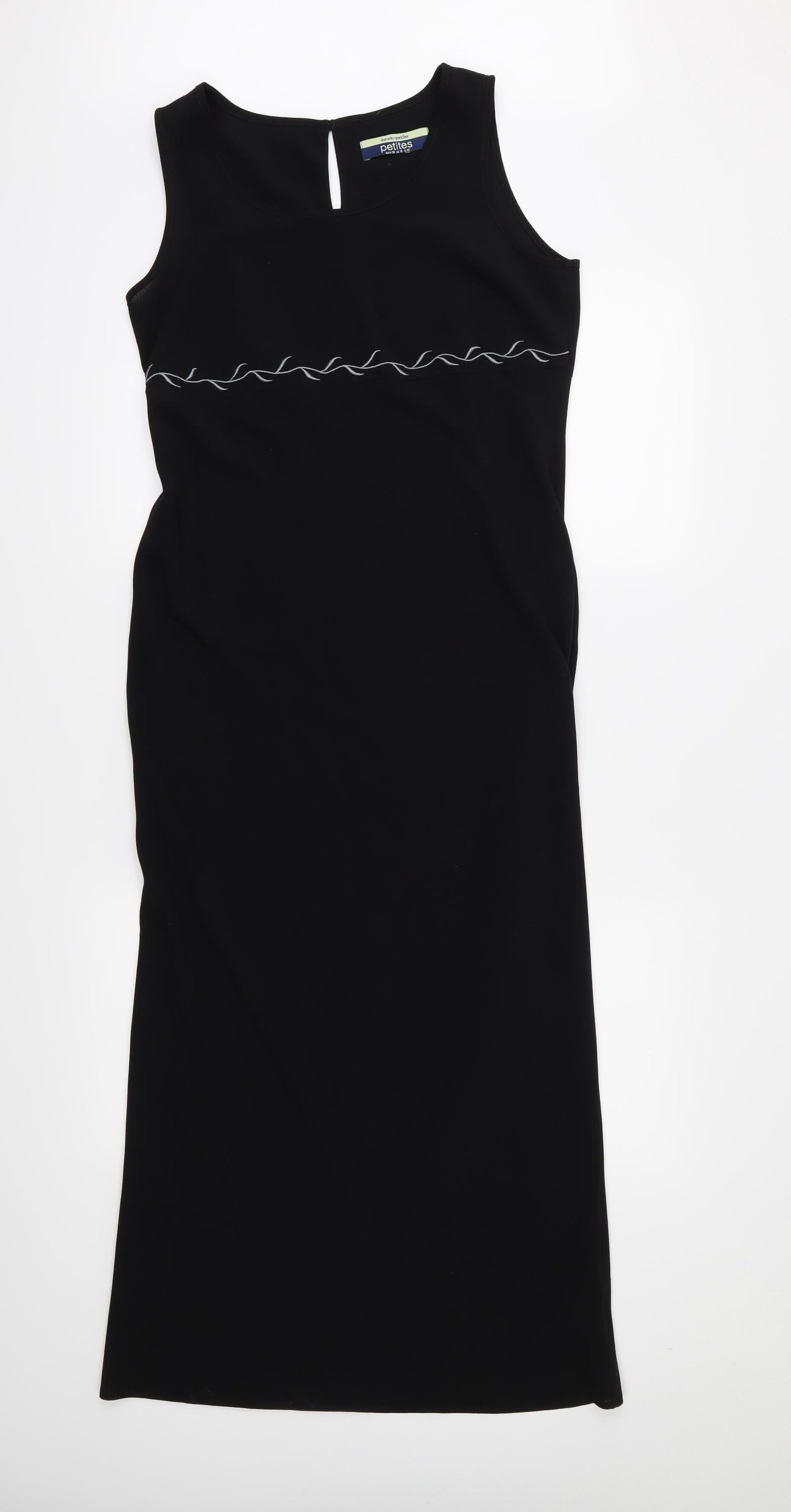Dorothy Perkins Womens Black   A-Line  Size 12