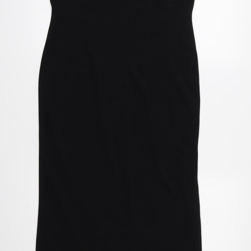 Dorothy Perkins Womens Black   A-Line  Size 12