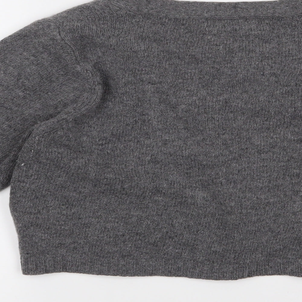 NEXT Womens Grey   Cardigan Jumper Size 12